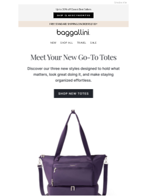baggallini - New Styles Made To Carry It All