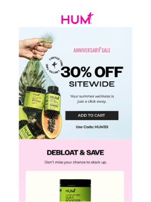 Reminder ✨ 30% off Is Here
