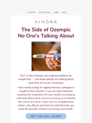 Kindra - The Hidden Truth About Ozempic and Your Hormones