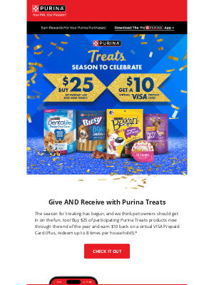 Petfinder - Reminder: This treats offer keeps on giving.