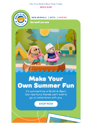 Build-A-Bear Workshop - See What Our Bears Are Doing This Summer!