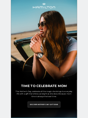Hamilton Watch - Make This Mother’s Day Unforgettable