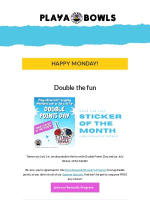 Playa Bowls - Celebrate July 4th Weekend at Playa Bowls! ❤️🤍💙
