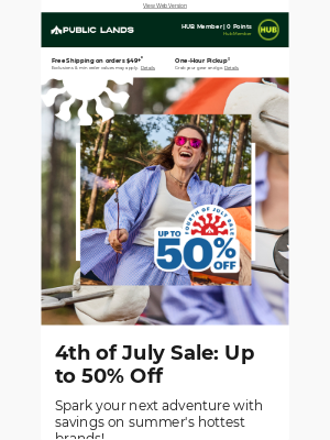Public Lands - Just in: 4th of July DEALS ❤️🤍💙