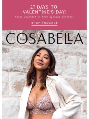 Cosabella - New year, new you, new lingerie.