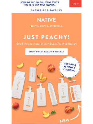 Native - Sweet and sparkling 🍑