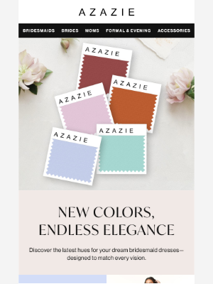 AZAZIE - New Colors, Endless Elegance