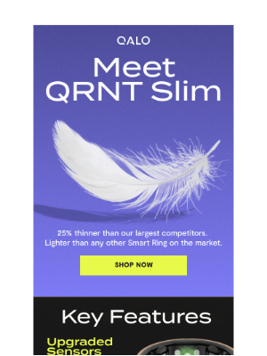 QALO - Introducing QRNT Slim