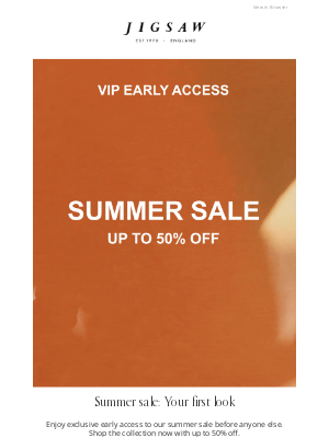 Jigsaw (United Kingdom) - Alicia,  early access to our summer sale is here