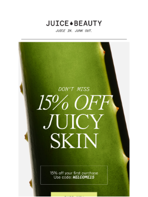 Juice Beauty - LAST CHANCE: 15% Off Super Juicy Skin