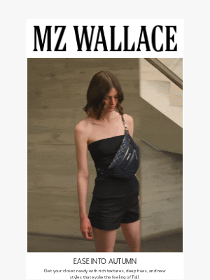MZ Wallace - NEW bags, new season