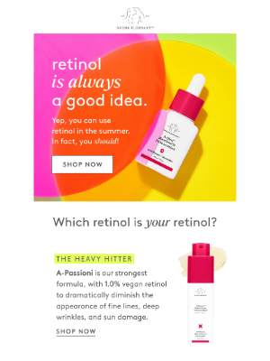 Drunk Elephant - New wrinkle?