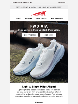 Altra Running - 🚨New Color Drop: FWD VIA