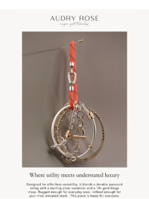 Audry Rose - Introducing: The Carabiner Bracelet