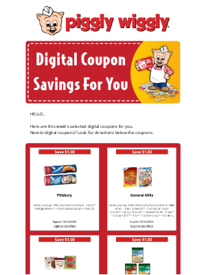 Piggly Wiggly - Your Digital Coupon Savings
