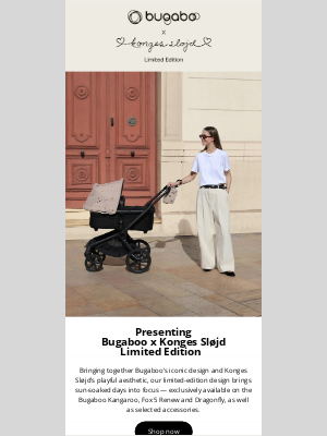 Bugaboo - Bugaboo x Konges Sløjd has just landed