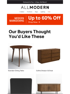 AllModern - the 𝐅𝐎𝐌𝐎 on the evanston dining table is so real