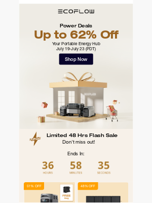 EcoFlow - ⚡Limited Time Offer: Exclusive Power Deal Savings Await!