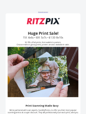 RitzPix - Print Sale! 🤩 60¢ 5x7s