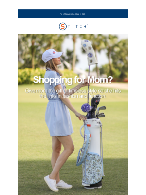 Stitch Golf - Shopping For Mom? (We've Got The Perfect 🎁)