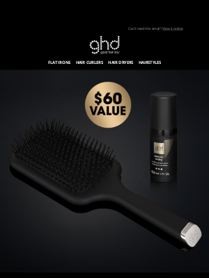 ghd (UK) - PSA: Free Gift Inside