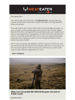 MeatEater - Take Action for Public Lands