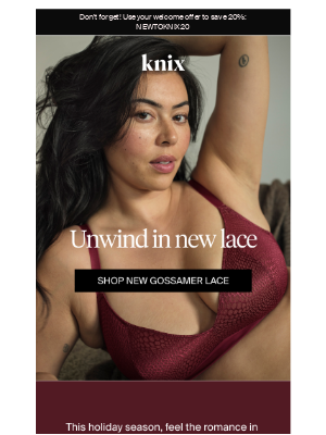 Knix - Just Dropped! Gossamer Lace Collection 😍