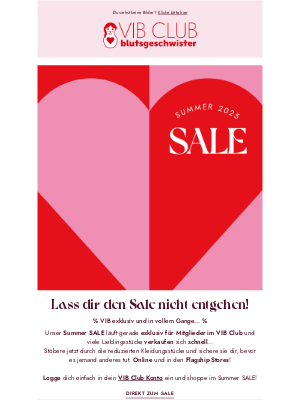Exklusiv für dich im Summer SALE!