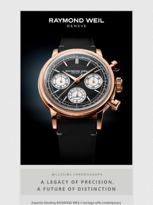 Raymond Weil - A legacy of precision, a future of distinction