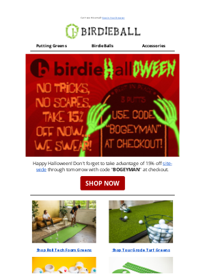 Birdie Ball - 🎃 Happy Halloween - 15% Off Continues!