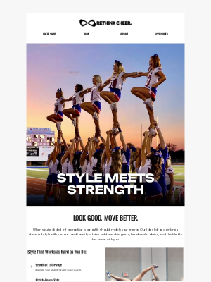 Nfinity Athletic - Get Ready to Cheer with Infinity Energy!