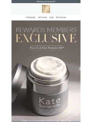 Kate Somerville Skincare - Your Exclusive Full-Size Dream Cream Gift