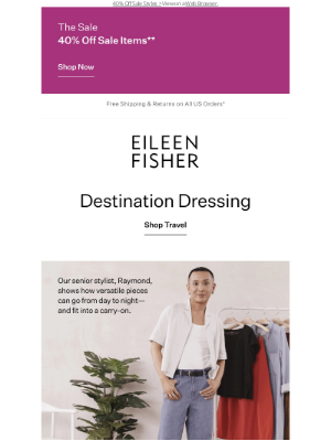 EILEEN FISHER - A Packing Primer