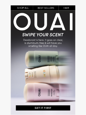 OUAI HAIRCARE - Swipe your scent