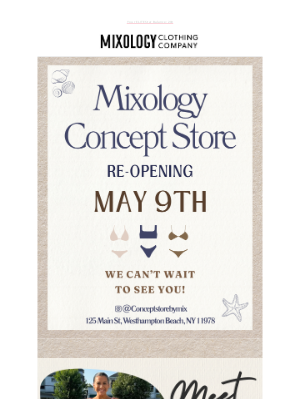 Mixology Clothing Co - Heading Out East?