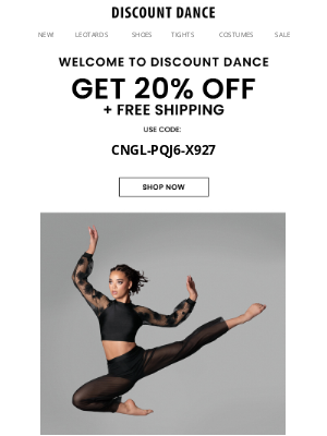 Discount Dance - Welcome to Discount Dance!