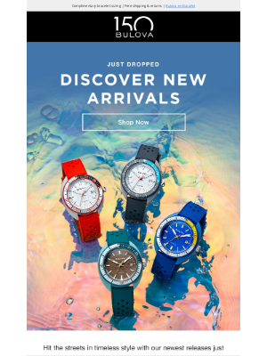 Bulova - Just In: Bulova’s New Arrivals ✨