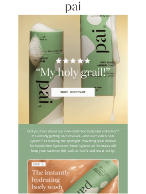 Pai Skincare - The five star reviews are in ⭐️