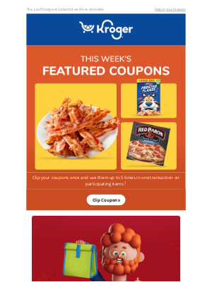 The Kroger Co. - Time for More Digital Coupons ⏰ | 🔒Locked In Low Prices