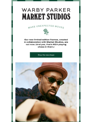 Warby Parker - A new (online-exclusive) collaboration