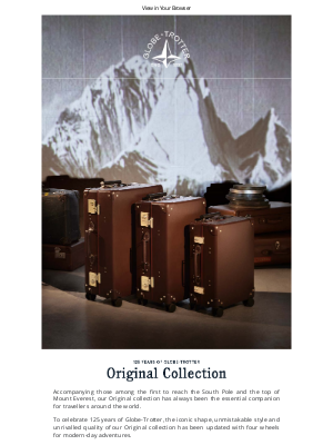 Globe-Trotter - Original Collection: 125 Years of Globe-Trotter