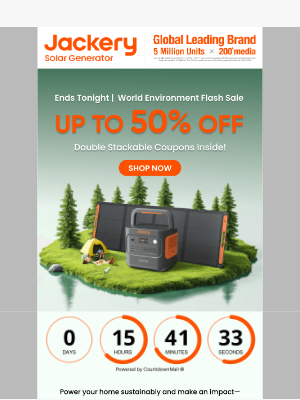Jackery - ⚡️24 Hours Left! Flash Sale-– Up to 50% OFF!