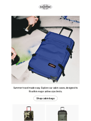 Eastpak - Travelling light this summer?