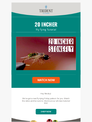 tridentflyfishing.com - How to Tie the 20 Incher Fly