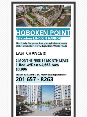Anytime Fitness - LAST CHANCE for 2 MONTHS FREE RENT at Hoboken Point