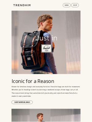 Trendhim - Just in: Herschel bags