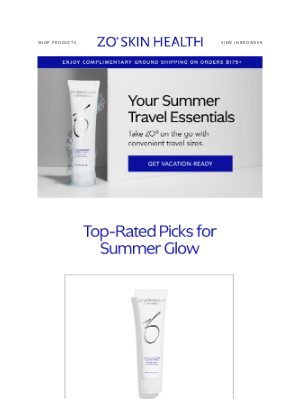 ZO Skin Health - Your ZO® Summer  Travel Essentials
