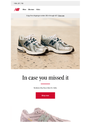 New Balance - Kids styles worth checking out