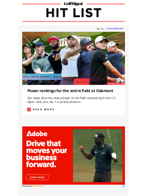 Golf Digest - An equipment secret weapon, explained