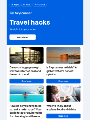 Skyscanner  - Carry-on luggage weight limit for international and domestic travel